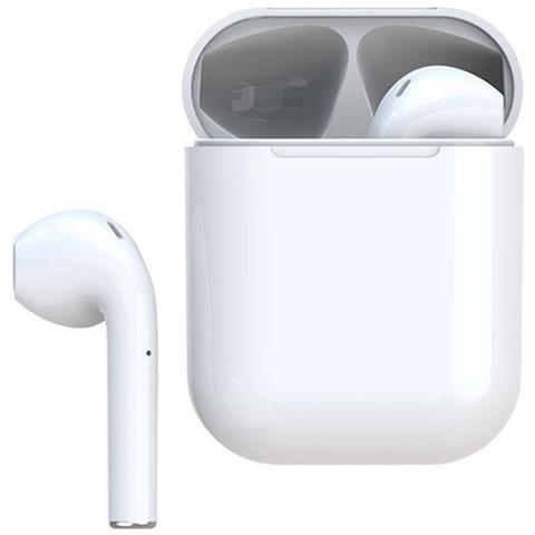Auricolare Bluetooth 5.0 Tws H06 Ergonomic White Per Smartphone E Tablet - Foto 2
