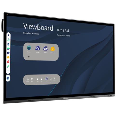 IFP8662 visualizzatore di messaggi Pannello piatto interattivo 2,18 m (86") LED Wi-Fi 350 cd /m² 4K Ultra HD Nero Touch screen Processore integrato Android 8.0 - Foto 2