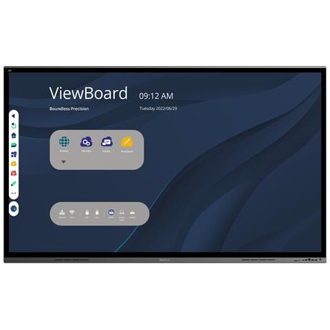 IFP8662 visualizzatore di messaggi Pannello piatto interattivo 2,18 m (86") LED Wi-Fi 350 cd /m² 4K Ultra HD Nero Touch screen Processore integrato Android 8.0 - Foto 1