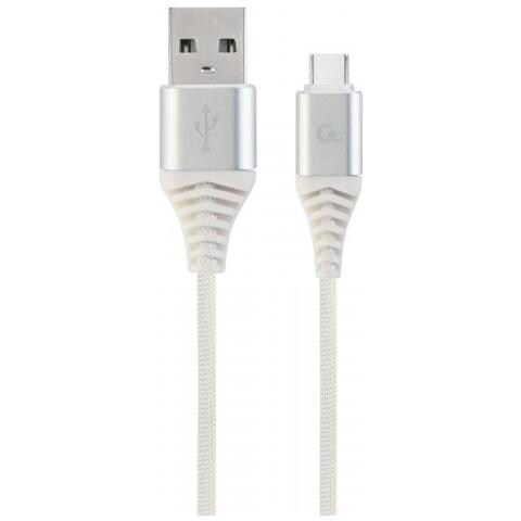Cavo Usb Type-c Cablexpert Con Connettori In Metallo 2 M Cc-usb2b-amcm-2m-bw2 - Foto 1