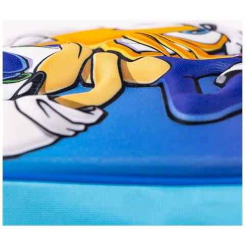 Zaino Scuola 3d 25 X 31 X 9 Cm Azzurro - Foto 2