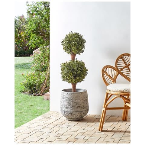 Pianta Artificiale In Vaso 92 Cm Buxus Ball Tree - Foto 1