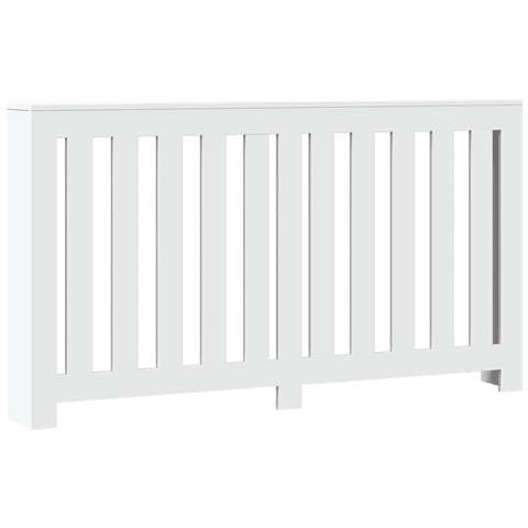 Copertura Termosifone Bianca 149x20x82 Cm Legno Multistrato - Foto 2