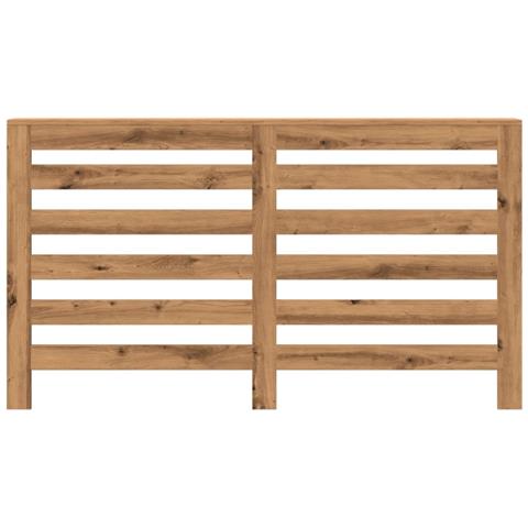 Copertura Termosifone Rovere Artigianale 149x20x82cm In Legno - Foto 3
