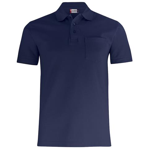 Basic Polo With Pocket Blu Scuro Xs - Foto 1