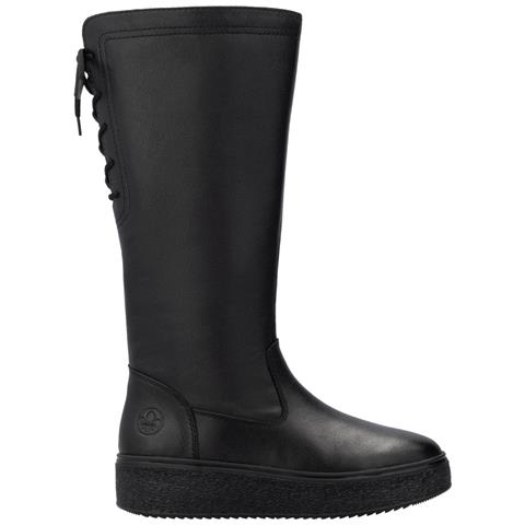 Black Casual Closed Ladies' Boots Stivali Pelle Sintetica Scarpe Donna Nero Eu 39, 78856-00 - Foto 3