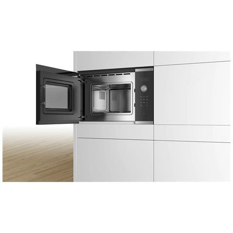 Serie 4 BFL523MS1F forno a microonde Acciaio inox Solo microonde Da incasso 20 L 800 W - Foto 2