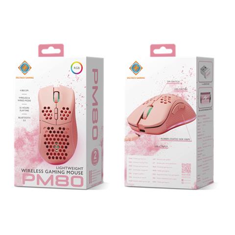 GAM-120-P mouse Gaming Mano destra RF Wireless + USB Type-C Laser 4800 DPI - Foto 9