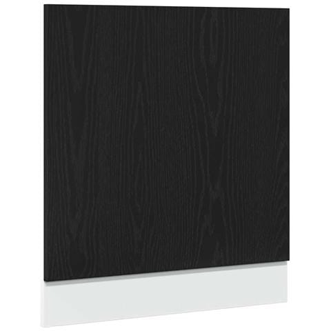 Pannello Lavastoviglie “Lyon” Rovere Nero 60x1,5x67 cm - Foto 1