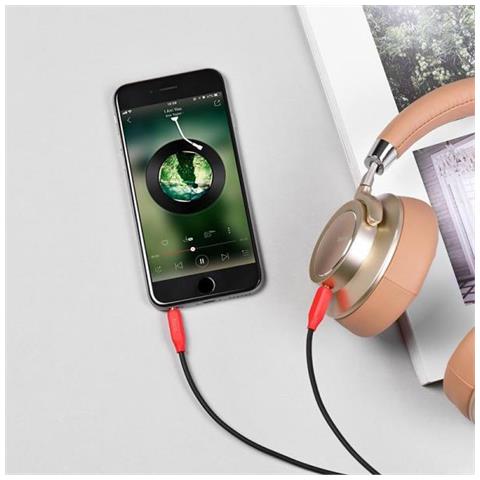 Cavo Hoco Audio Universale Jack 3.5 1 Metro Black - Foto 4