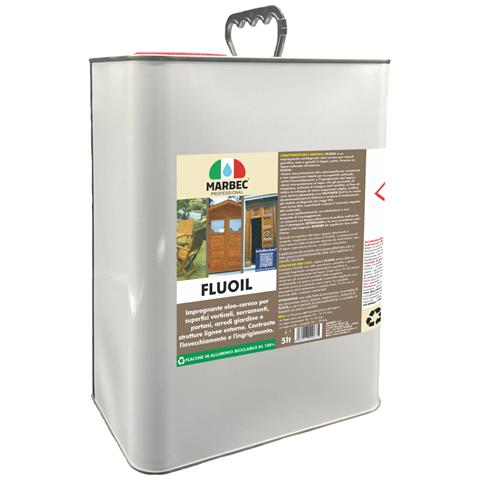 Fluoil 5lt - Impregnante Per Legno Esterno - Foto 1