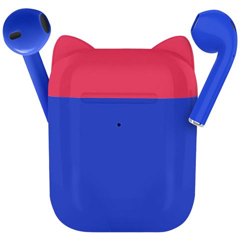 Auricolari Wireless Bluetooth Per Bambini Volume Sicuro Microfono, Blu - Foto 6