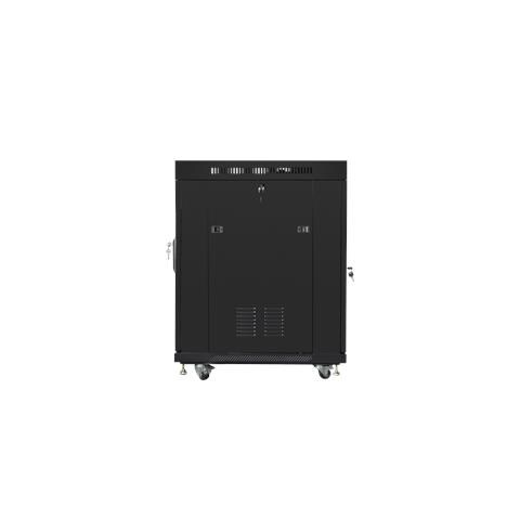 Lanberg FF01-6815-12BL, Rack indipendenti, 15U, 800 kg, Lucchetti, Griglie, Piedini regolabili - Foto 5