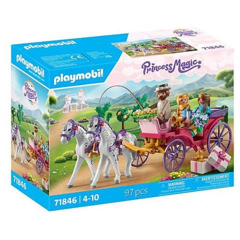 71846 Carrozza Con Coppia Principesca E Cocchiere - Foto 1