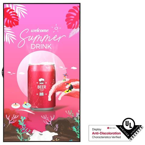 49XS4P visualizzatore di messaggi Pannello piatto per segnaletica digitale 124,5 cm (49") LED 4000 cd /m² Full HD Nero WebOS 24/7 - Foto 1