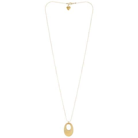 Collana Lunga A Catena In Oro Ufo 90cm - Foto 1