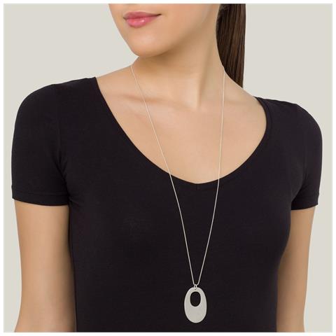 Collana Lunga A Catena In Oro Ufo 90cm - Foto 3
