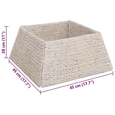 Collare per Albero di Natale Bianco 60 x 60 x 28 cm - Foto 7