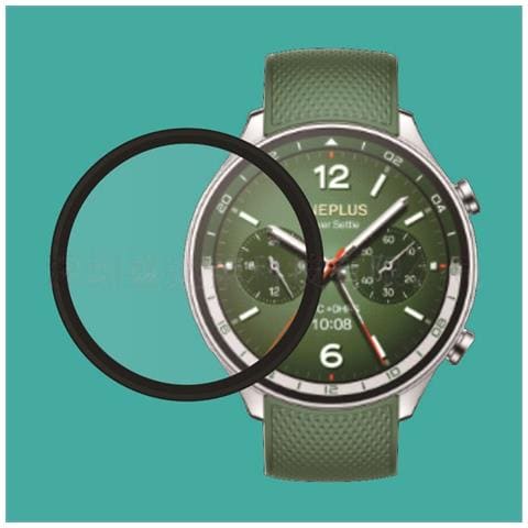 Protezione Schermo In Pellicola Morbida Composita 3 Pezzi Per Oneplus Watch 2r - Copertura Totale - Foto 2