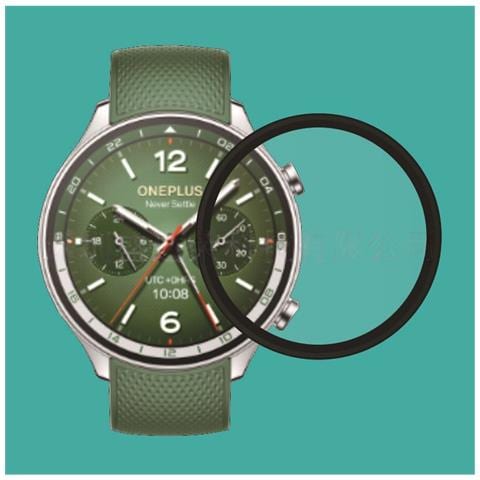 Protezione Schermo In Pellicola Morbida Composita 3 Pezzi Per Oneplus Watch 2r - Copertura Totale - Foto 3