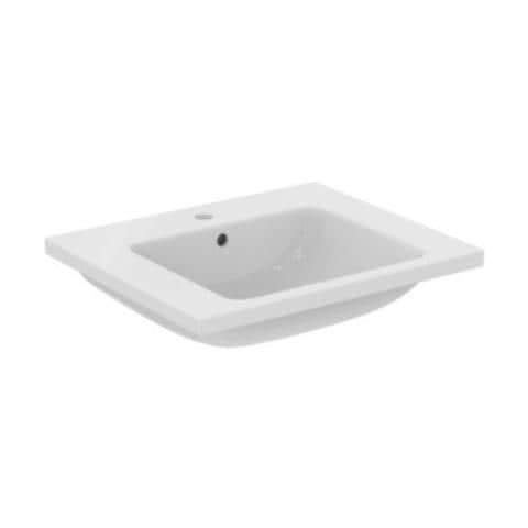 I.life B Lavabo Top Monoforo T4605 - 60 Cm Bianco Da Ordinare - Foto 1