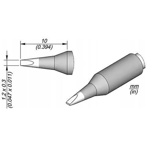 Punta Di Saldatura C245-774 - Compatibile Con Stazioni Jbc, Aixun, Sugon, Yihua | Alta Precisione E Durata | Materiale Resistente - Foto 2