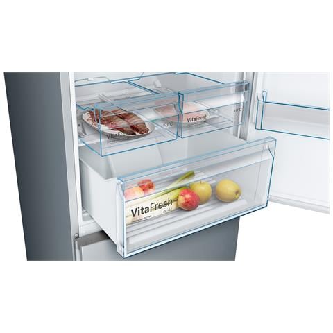 KGN493LDC Serie 4 Frigorifero Combinato da libera installazione 203 x 70 cm Metal look Classe D - Foto 3