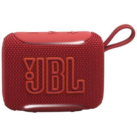 GO 5 Speaker Bluetooth ultra-portatile con potente Pro Sound e bassi incisivi, pairing AirTouch, design impermeabile, 10 ore di autonomia, Rosso - Foto 1