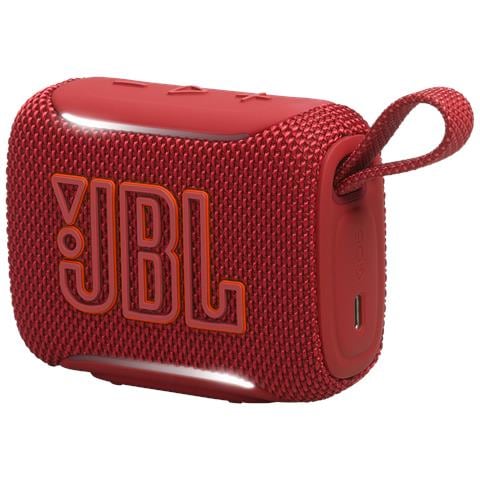 GO 5 Speaker Bluetooth ultra-portatile con potente Pro Sound e bassi incisivi, pairing AirTouch, design impermeabile, 10 ore di autonomia, Rosso - Foto 6