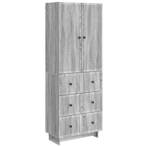 Set di armadi 2 pcs 66 x 34,5 x 90 cm Legno ingegnerizzato - Foto 1