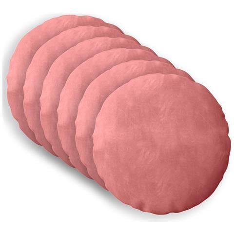Cuscino con cuscino HEERLEN 6 pz Rosa Velluto - Foto 1