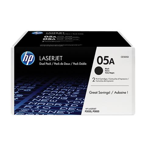 CE505D Toner Originale Nero per Hp LaserJet P2035 Capacità 4600 Pagine - Foto 2