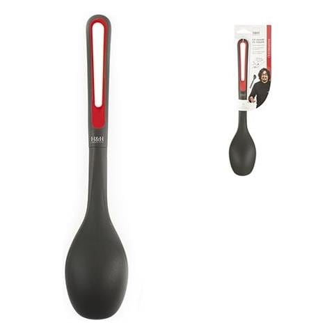 Set 6 Cucchiaione Nylon Borghese Cm33,5 Strumenti Da Cucina - Foto 2