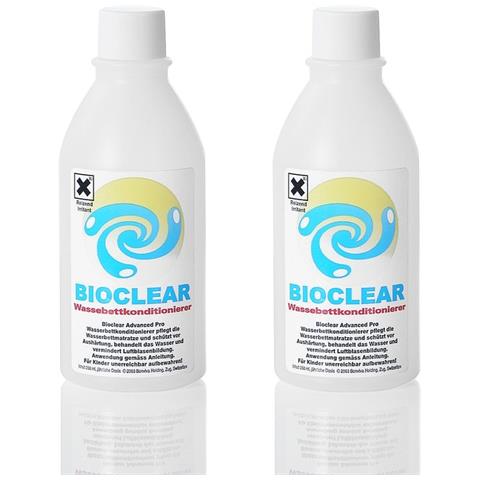 Prodotto Per La Cura Dei Materassi Ad Acqua - Bioclear™ - Antibatterico - Ammorbidente - Set Da 2x250ml - Foto 2