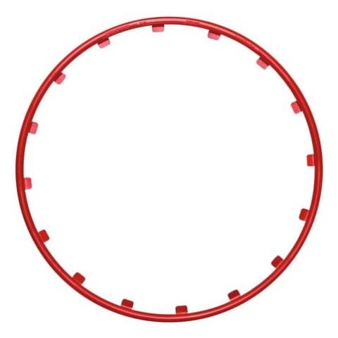Set 4 Protezioni Cerchi Rim Ringz 16 Rosso - Foto 1