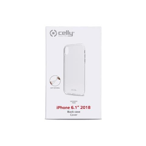 Cover Posteriore TPU per IPhone 6.1 (2018) Colore Trasparente - Foto 2