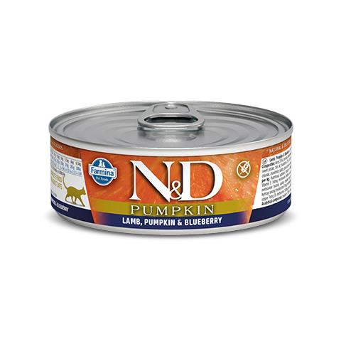 Farmina N&d Pumpkin Feline Umido 80 Gr Agnello E Mirtilli - Foto 1