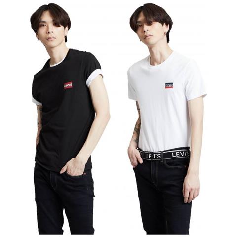 2pk Crewneck Graphic 2 Pack Sw T-shirt Uomo Taglia Xs - Foto 1