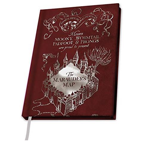Harry Potter - Taccuino A5 - Mappa Del Malandrino - Foto 1