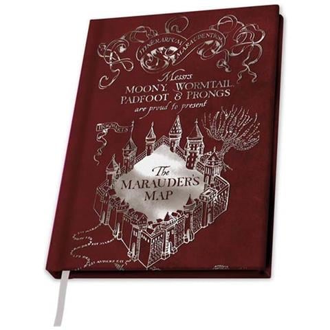 Harry Potter - Taccuino A5 - Mappa Del Malandrino - Foto 2