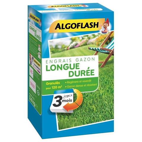 Engrais Gazon Longue Dure 3 Mois - 3,6kg - Foto 1