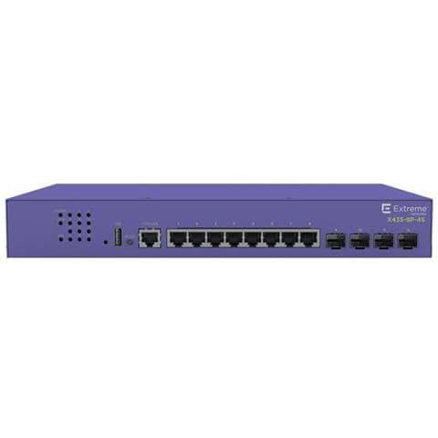X435-8T-4S switch di rete Gestito Gigabit Ethernet (10/100/1000) Supporto Power over Ethernet (PoE) 1U Viola - Foto 1
