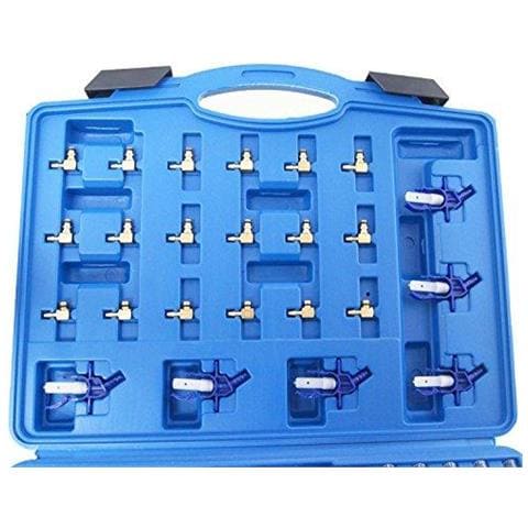 449.853 Diesel Injector Flusso Di Prova Del Tester Adattatore Common Rail 6 Cylinder Truck Strumento - Foto 4