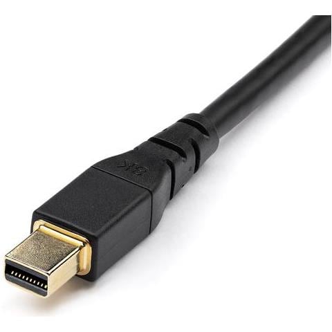 Cavo da Mini DisplayPort 1.4 Supporto Video 8K per Monitor / Proiettore da 2 metri Colore Nero - Foto 5