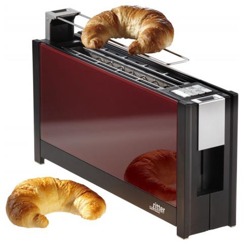 Tostapane Volcano 5 a 2 Fette Potenza 950 W Colore Rosso - Foto 3