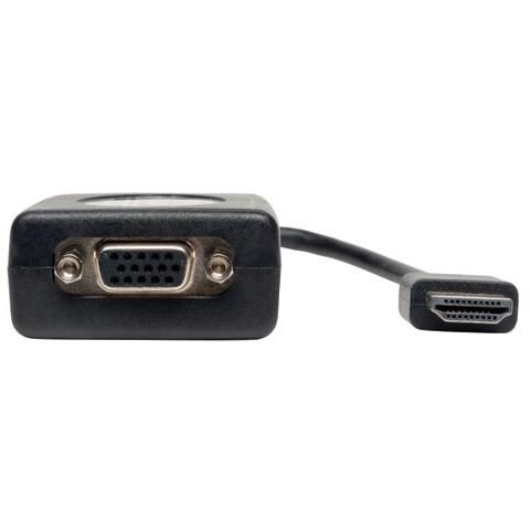 P131-06N, HDMI, VGA + 3.5mm, Maschio / femmina, Nero, 0,15m, 1920 x 1200 Pixels - Foto 1