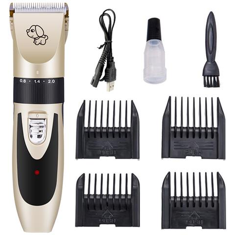 Regolabarba Silenzioso Con Accessori Oro / Nero - Foto 14