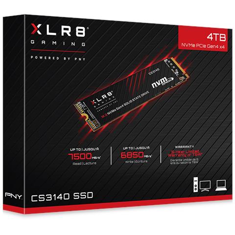 CS3140 4 TB M. 2 PCI Express 4.0 NVMe 3D NAND - Foto 3