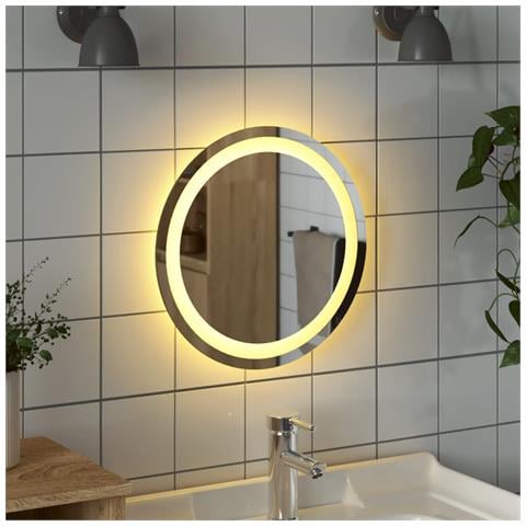 Specchio Da Bagno Led 40 Cm Rotondo - Foto 2