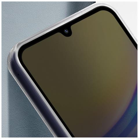 Cover Per Samsung Galaxy A25 5g Antishock Rigida Bordi Rialzati, Trasparente - Foto 2